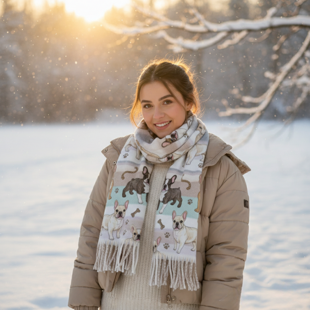 French Bulldog Scarf