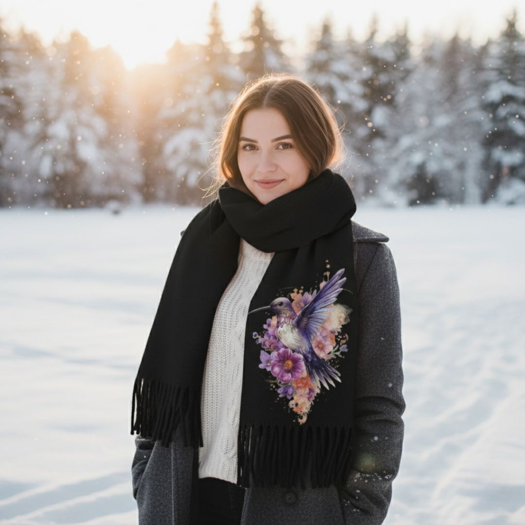 Hummingbird Scarf
