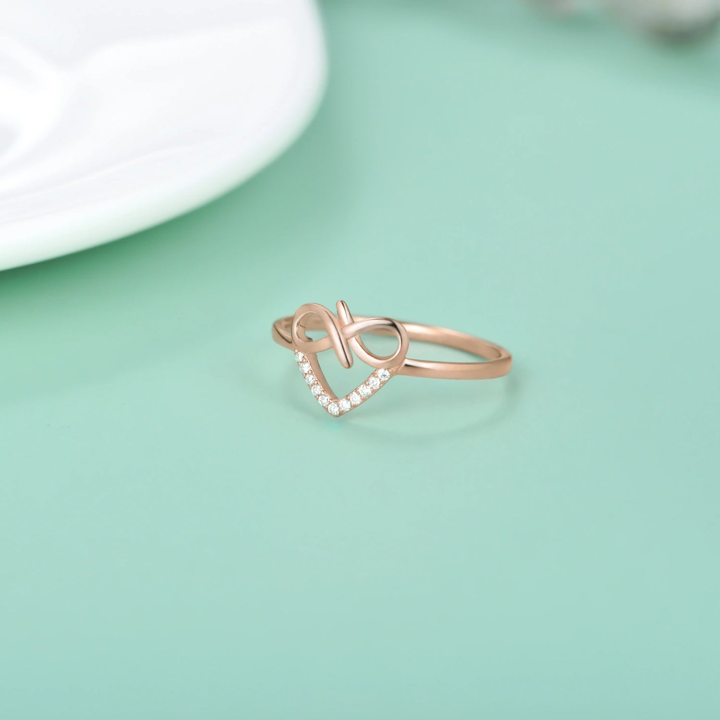 Infinite Heart Ring