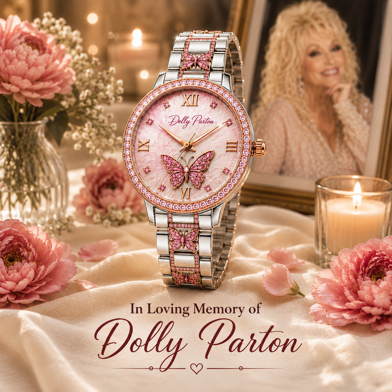 Dolly Parton Butterfly Watch