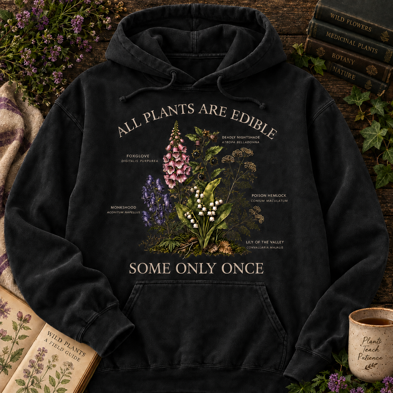 All Plants Are Edible Hoodie