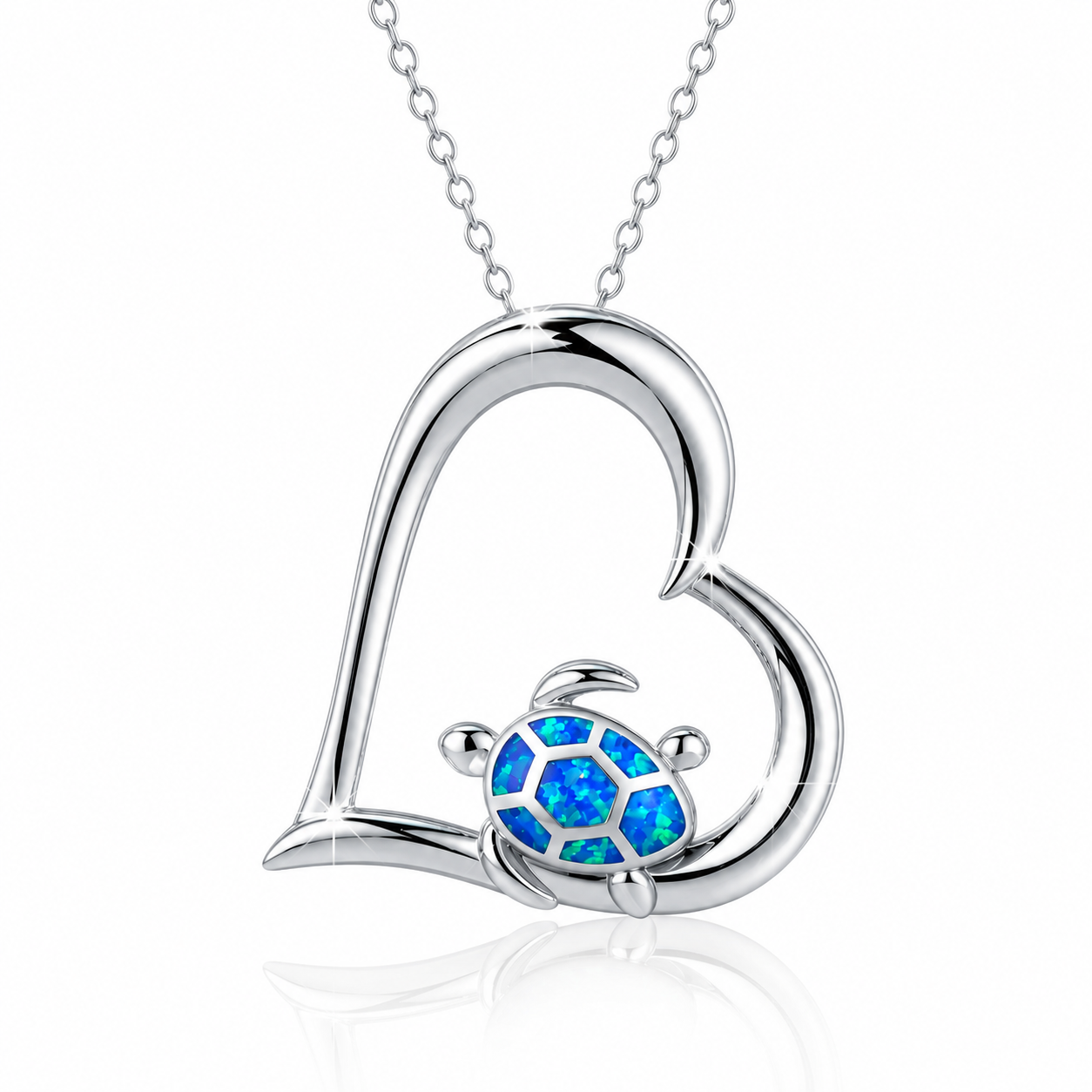 Save The Turtles Necklace (925 Sterling Silver)