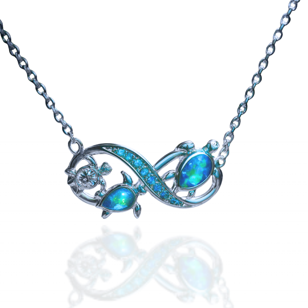 Save The Turtles Necklace (925 Sterling Silver)