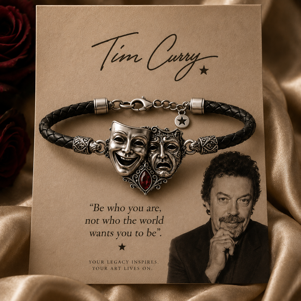 Tim Curry “Be Who You Are” Tribute Bracelet