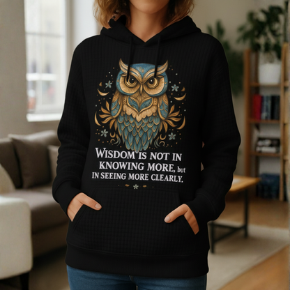 Owl Cozy Knit Sweater