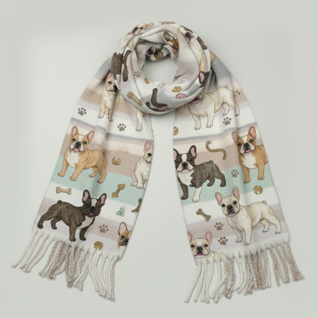 French Bulldog Scarf
