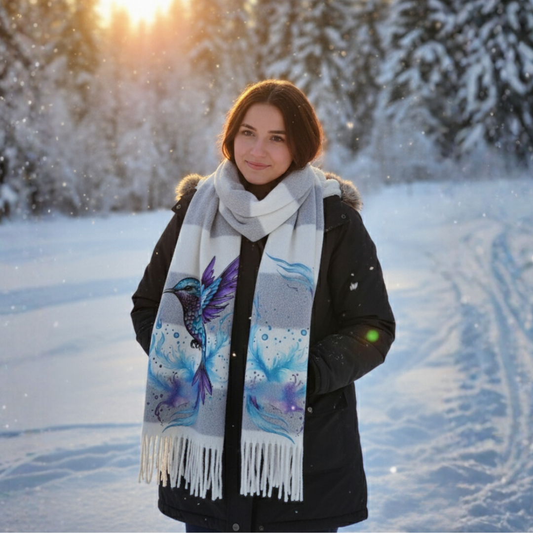 Hummingbird Scarf