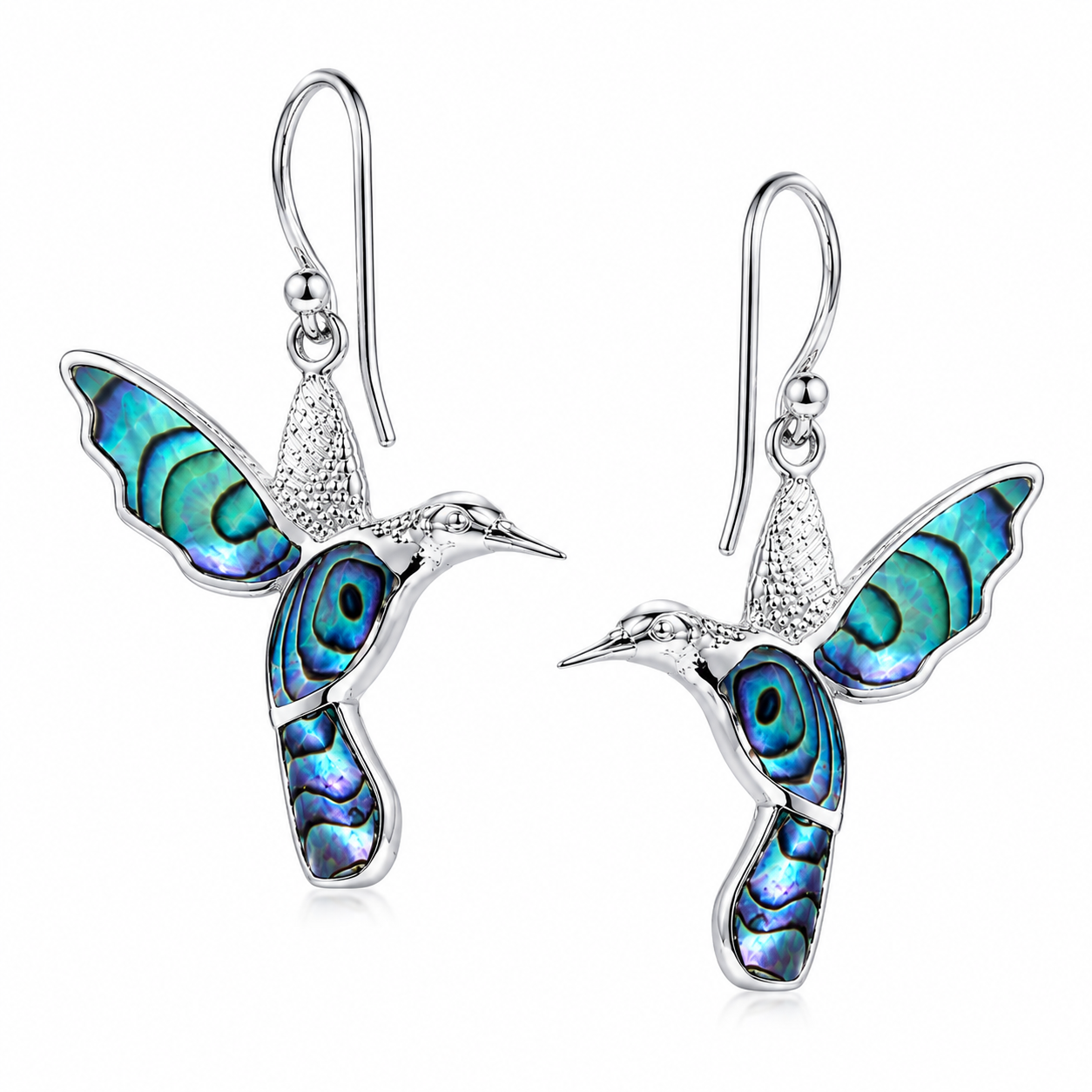 Save The Hummingbirds Sterling Silver Earrings