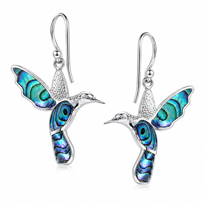 Save The Hummingbirds Sterling Silver Earrings