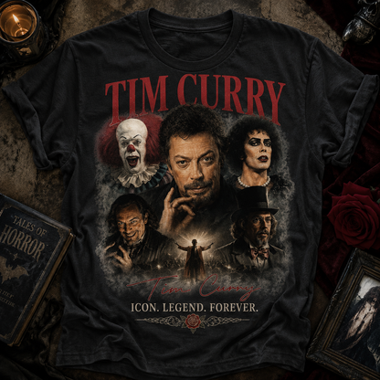 Tim Curry – Icon. Legend. Forever. Tribute T-Shirt