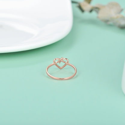 Infinite Heart Ring