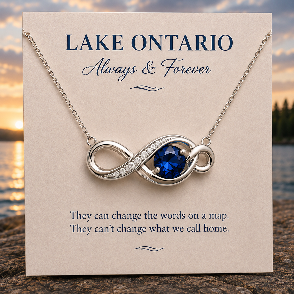 Lake Ontario — Always & Forever Necklace
