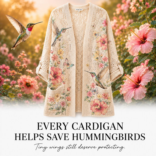 Women's Hummingbird Summer Cardigan