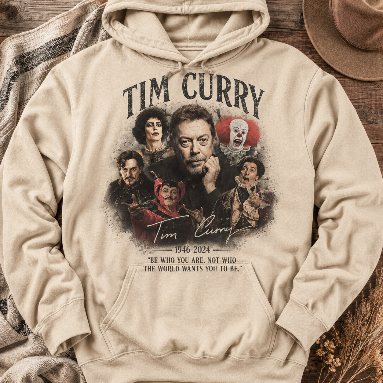 Tim Curry – Be Who You Are Tribute Hoodie