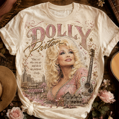 Dolly Parton – Find Out Who You Are Vintage Tribute Tee