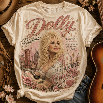 Dolly Parton – Pure & Simple Country Tribute Tee