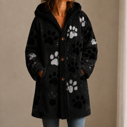 Women's Paw Winter Coat