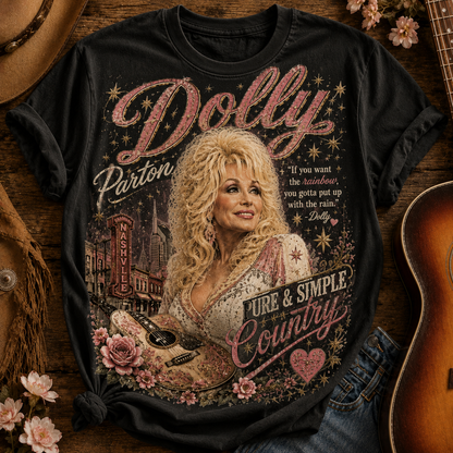 Dolly Parton – Pure & Simple Country Tribute Tee