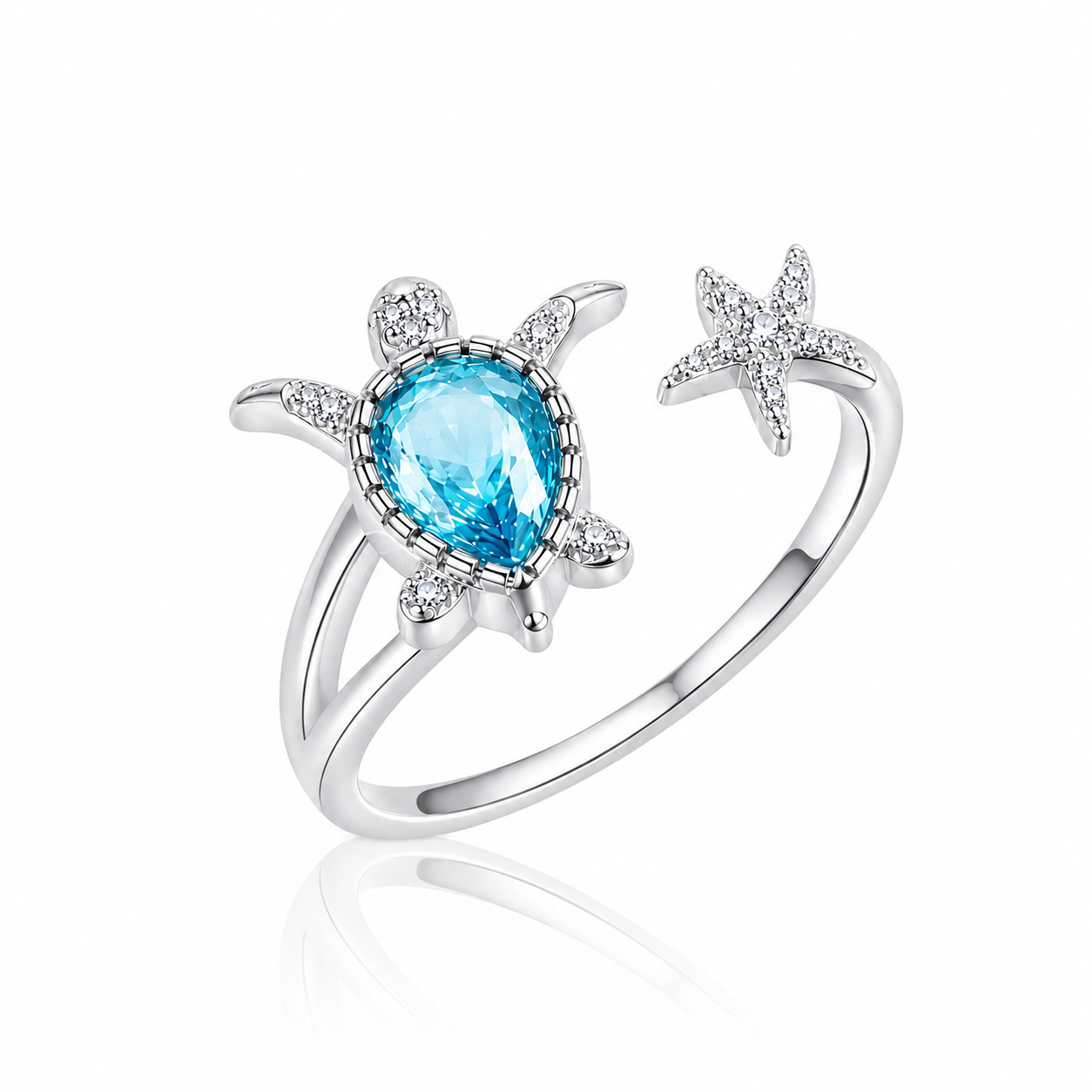 Save The Turtles Ring (925 Sterling Silver)