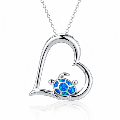 Save The Turtles Necklace (925 Sterling Silver)