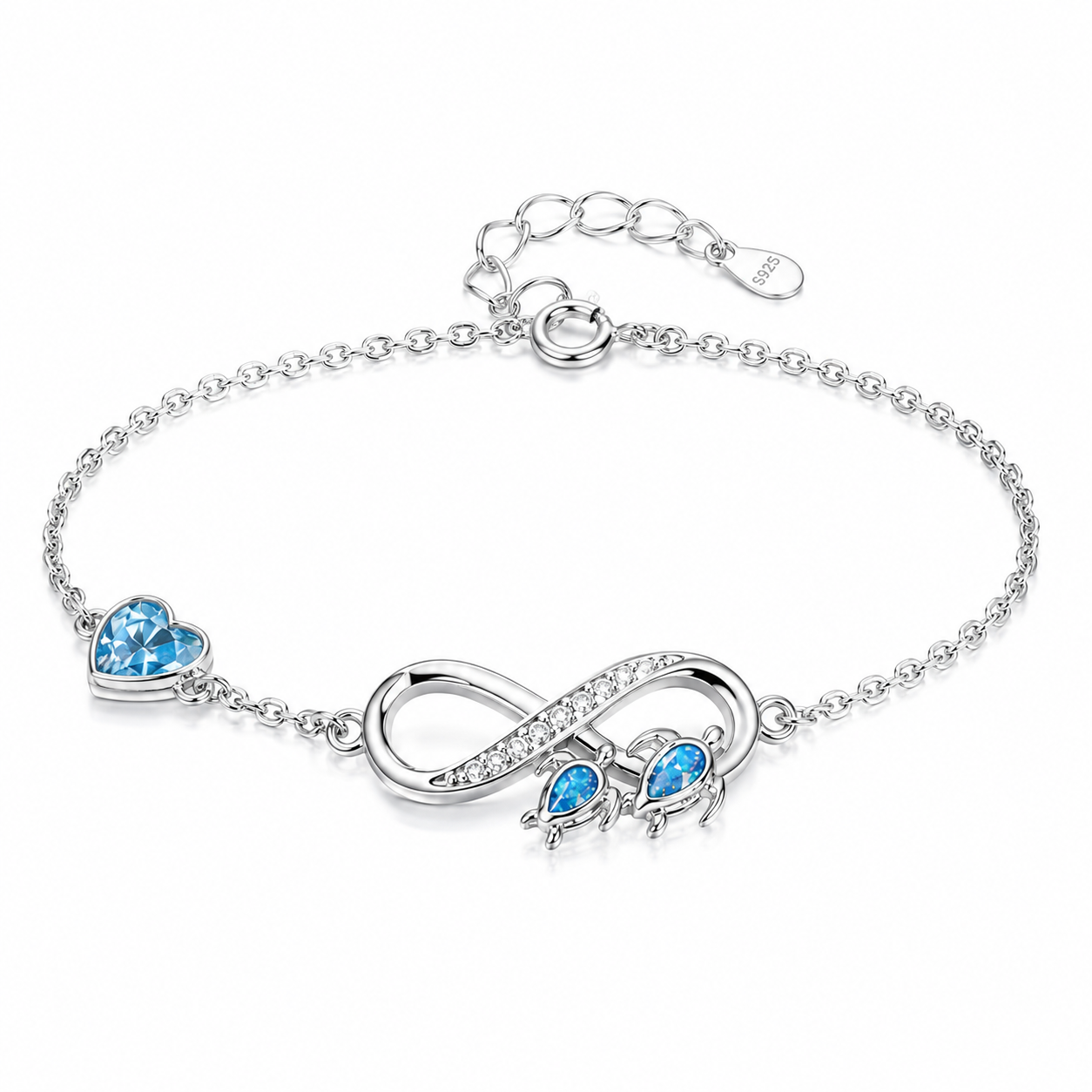 Save The Turtles Bracelet (925 Sterling Silver)