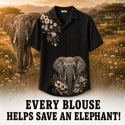 Men's Elephant Summer Shirt