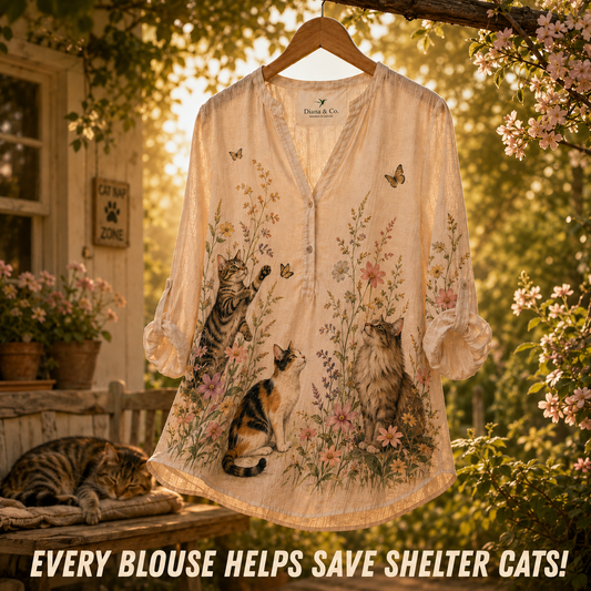 Lightweight Cat Blouse