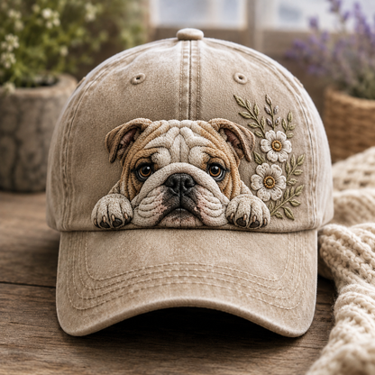 Save The Bulldogs Embroidered Cap