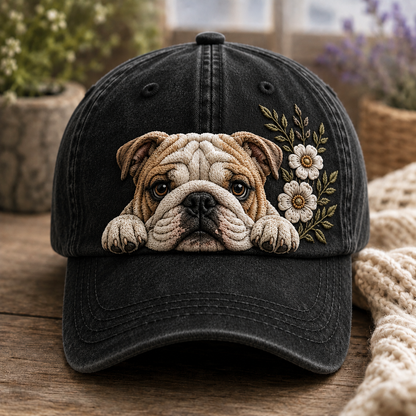 Save The Bulldogs Embroidered Cap