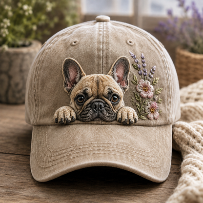 Save The Frenchies Embroidered Cap