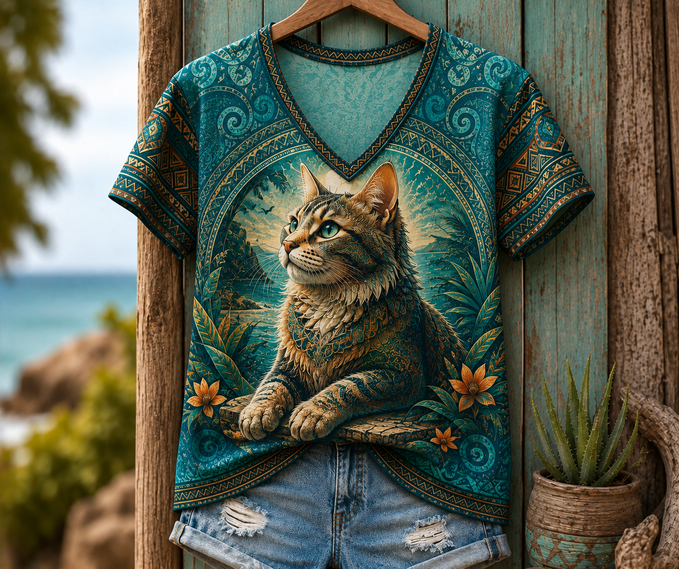 Cat Summer Tee