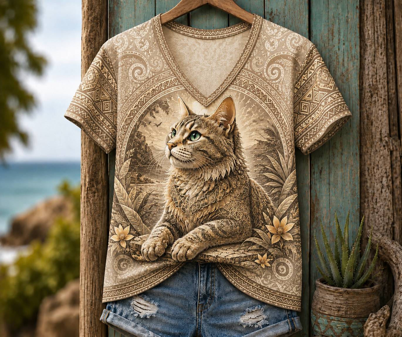 Cat Summer Tee