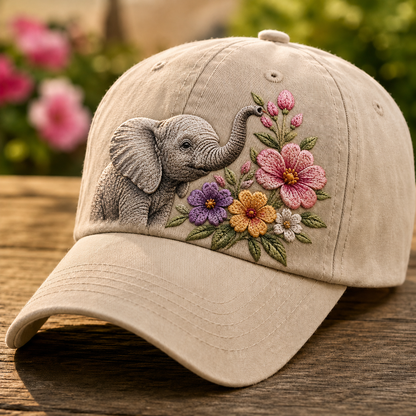Wildlife Embroidered Cap