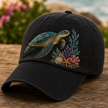 Wildlife Embroidered Cap