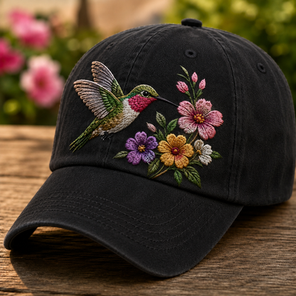 Wildlife Embroidered Cap