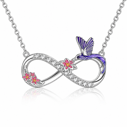 Save The Hummingbirds Necklace (925 Sterling Silver)