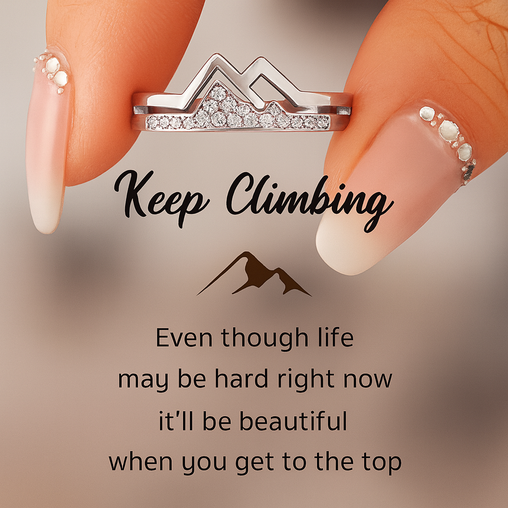 Keep Climping RIng (925 Sterling Silver)