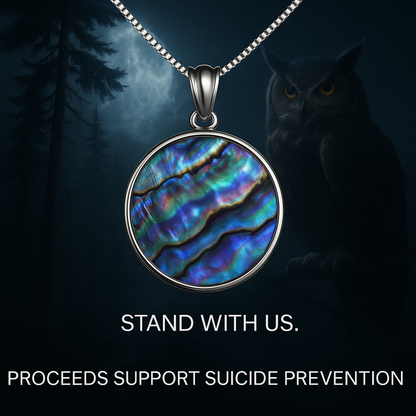 "Three Of Life" Owl Necklace