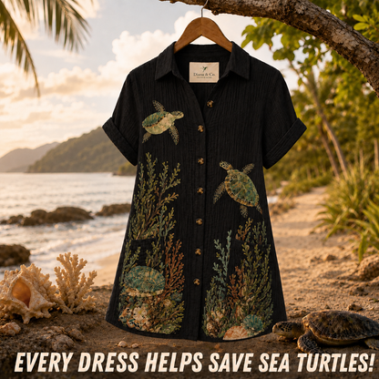 Lightweight Sea Turtle Dress