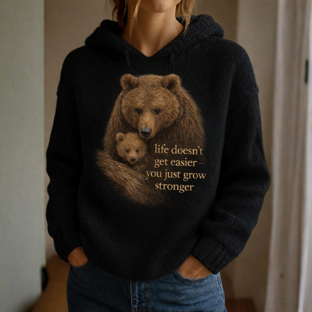 Bear Cozy Knit Sweater