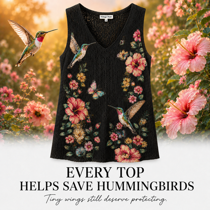 Women's Hummingbird Summer Top