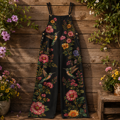 Women's Hummingbird Overalls