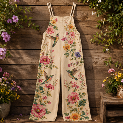 Women's Hummingbird Overalls