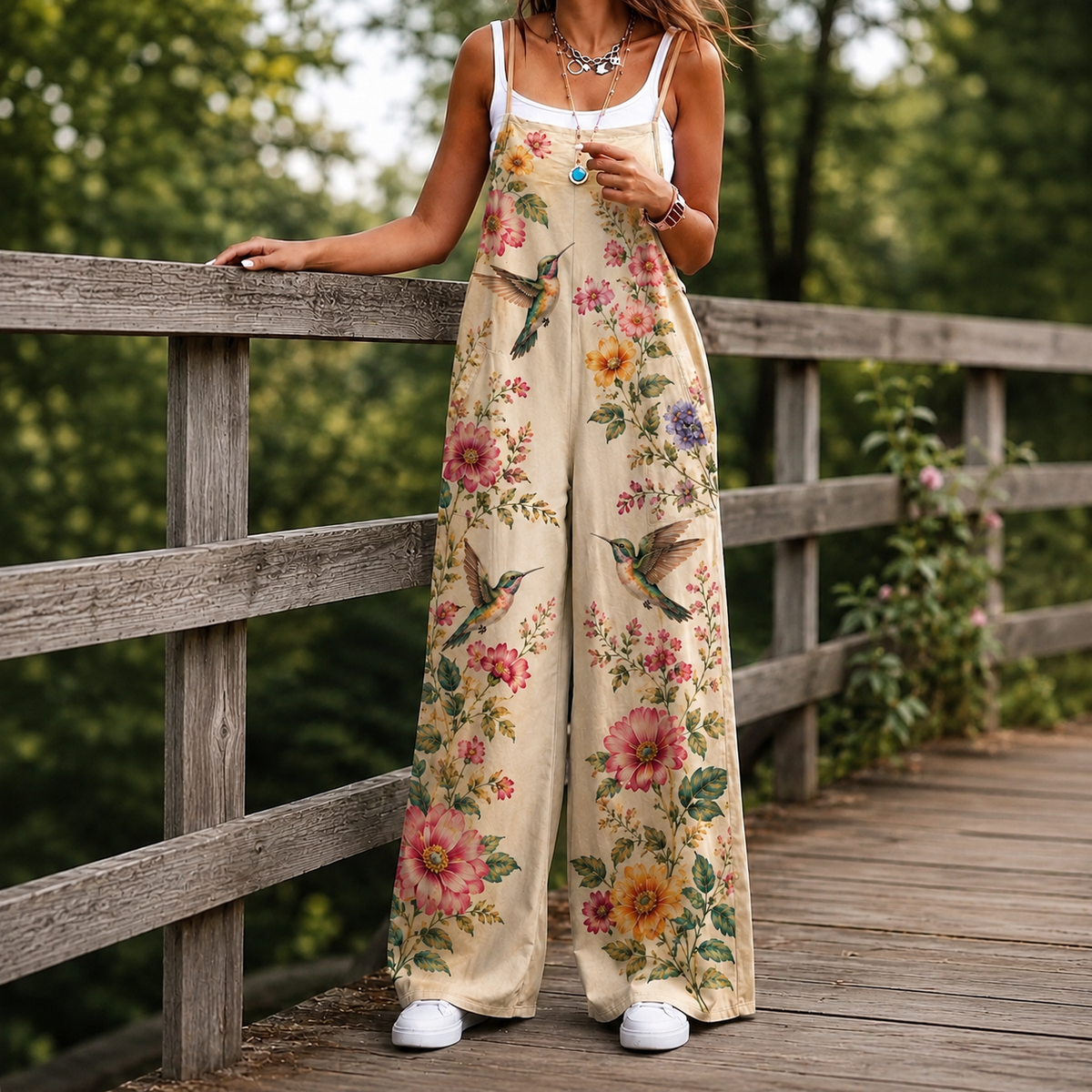 Women's Hummingbird Overalls