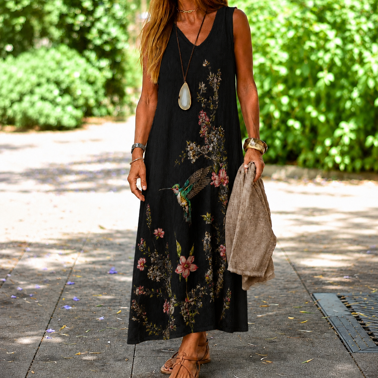 Hummingbird Summer Dress