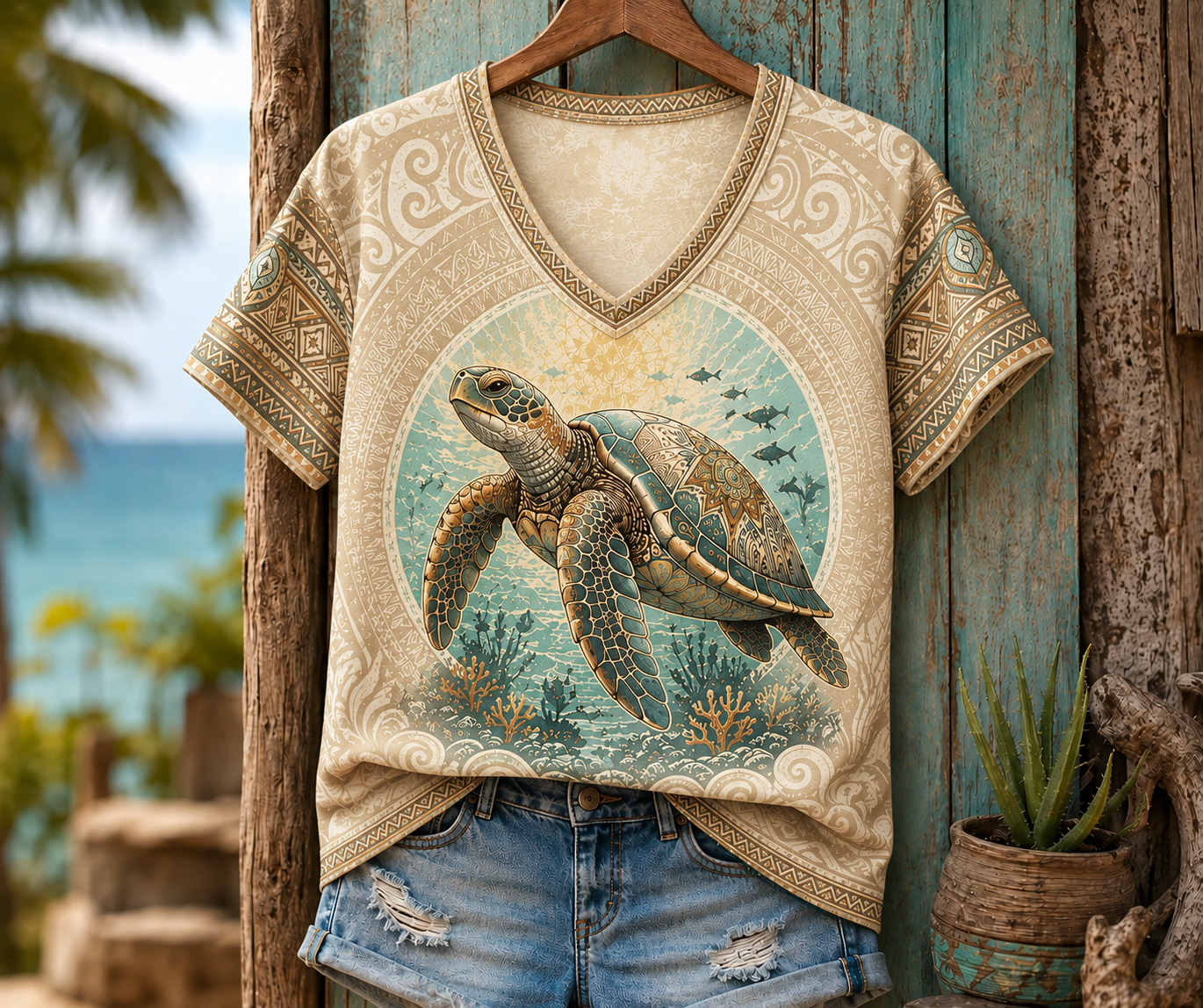 Sea Turtle Summer Tee