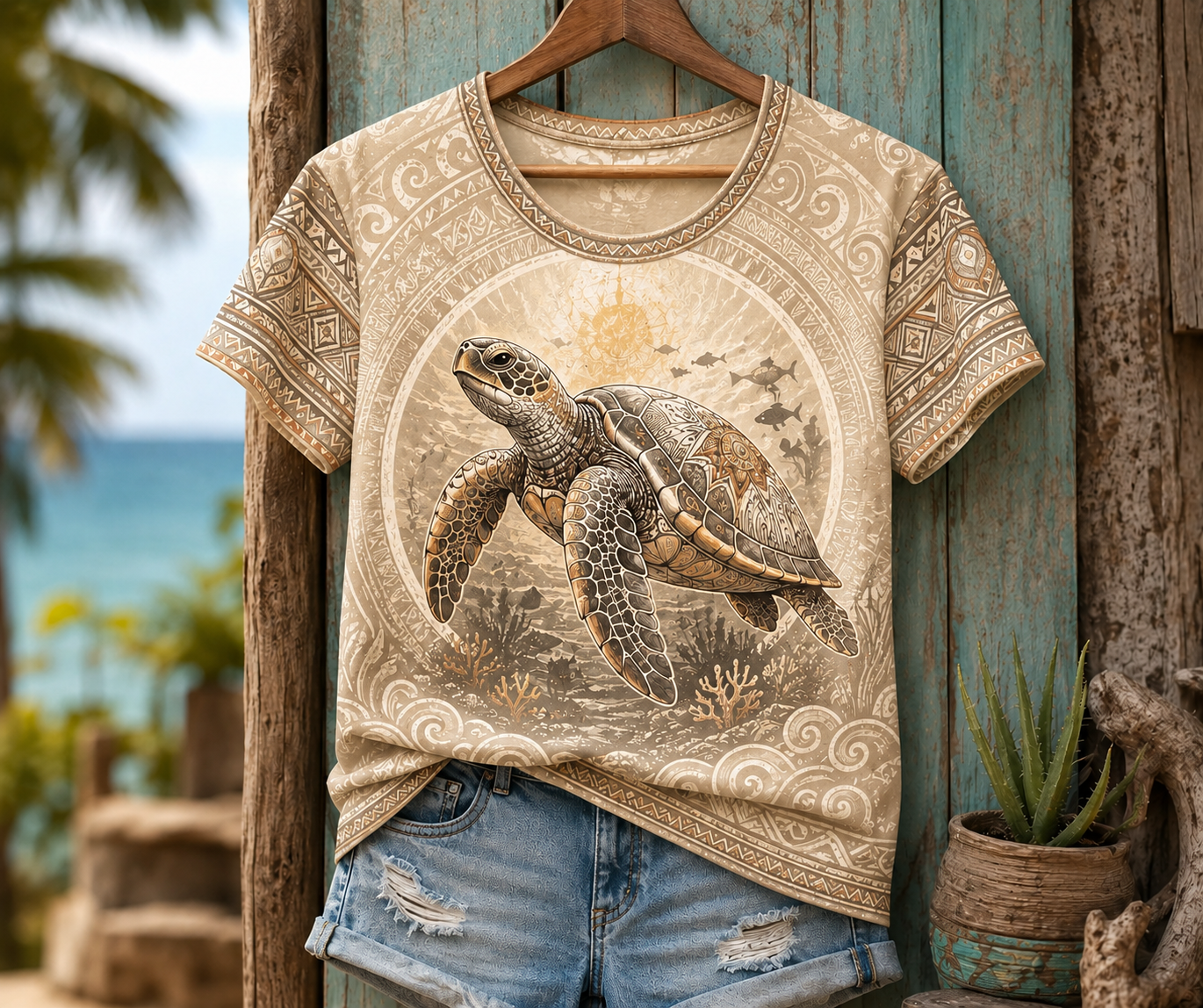 Sea Turtle Summer Tee