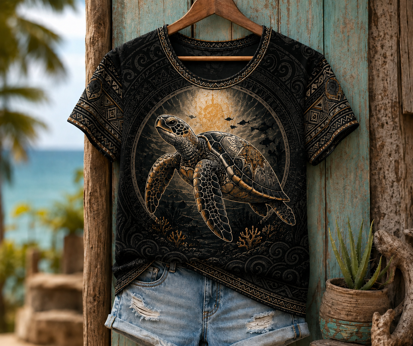 Sea Turtle Summer Tee