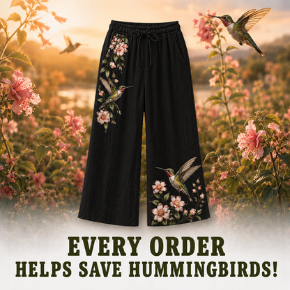Women's Hummingbird Linen Pants