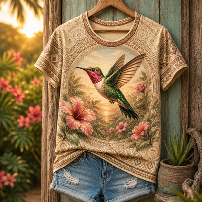 Hummingbird Summer Tee